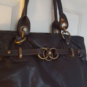 *Sold!* Wilson Leather black leather handbag